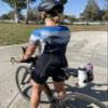 De Soto Sport Women's Forza Hybrid Short Sleeve Trisuit - (Lava Rock Ying Yang, Size X-Large) view 3