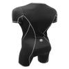 De Soto Sport Women's Forza Hybrid Short Sleeve Trisuit - (Black, Size Large) view 2