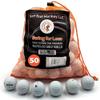 Golf Ball Monkey Recycled Balls for Taylormade Golf Balls Mix 50 Pack- 4A/ Near Mint TP5, TP5X, Project A, Tour Response, Distance Plus, RBZ & Burner Includes Mesh Bag view 1