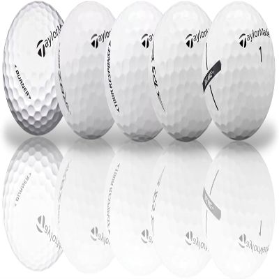 Golf Ball Monkey Recycled Balls for Taylormade Golf Balls Mix 36 Pack -4A /Near Mint Used TP5, TP5X, Project A, Tour Response, Distance Plus, RBZ & Burner (Packaging May Vary)
