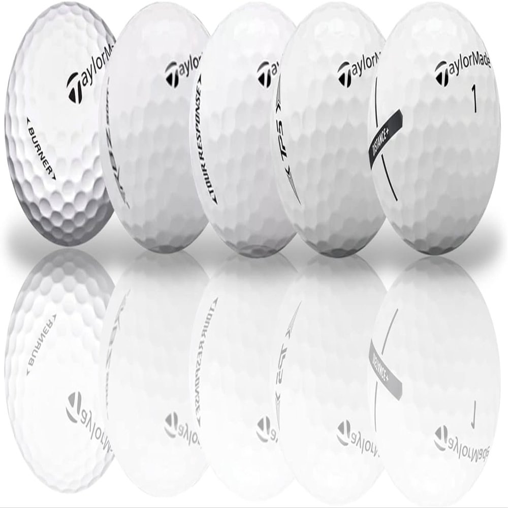 Golf Ball Monkey Recycled Balls for Taylormade Golf Balls Mix 36 Pack -4A /Near Mint Used TP5, TP5X, Project A, Tour Response, Distance Plus, RBZ & Burner (Packaging May Vary)