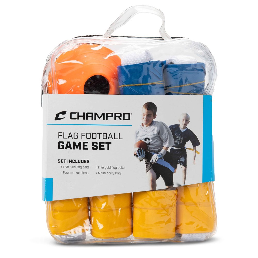 Champro Football Flag Belts and Cones Game Set