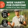Golf Ball Monkey Cheap Recycled for Bridgestone e6 Golf Balls - Mix of e6 Soft & e 6 Speed Used Golfballs e6 for Bridgestone Golf Balls for Men and Women (24-4A/Near Mint, White) view 2
