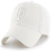'47 New York Yankees Adjustable Cap Clean Up MLB, San Francisco Giants White/White, One Size view 1
