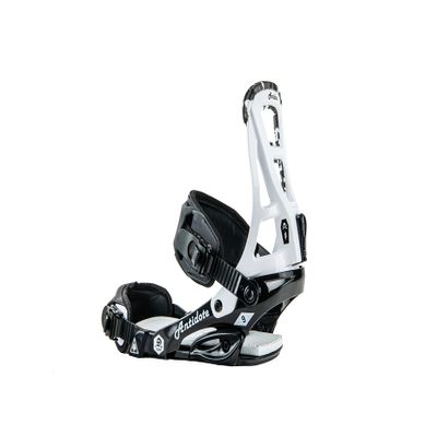 Antidote Outdoors Snowboard Bindings (Snow Camo White, Small/Medium)