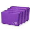 Golberg Foam Yoga Block  For Fitness, High Intensity Support and Improving Strength or Flexibility Pink/Green/Dark Green/Purple/Blue  1/2/4 Pack view 1