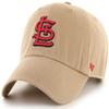 '47 New York Yankees Adjustable Cap Clean Up MLB, St Louis Cardinals Khaki, One Size view 1