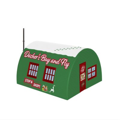 Lionel Dashers Buy & Fly Quonset Hut O Gauge Model Train Accessory