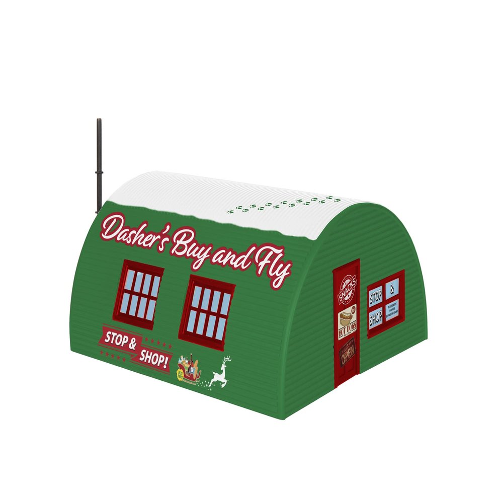 Lionel Dashers Buy & Fly Quonset Hut O Gauge Model Train Accessory