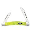 Case XX Small Congress Smooth Green Apple Bone Pocket Knife CA53032 view 1