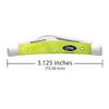 Case XX Small Congress Smooth Green Apple Bone Pocket Knife CA53032 view 2