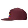 American Venezuela Combined Flag Baseball Cap for Men Women Adjustable Trucker hats Vintage Washed Dad hat Gifts Dark Red view 4