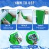 Hosuly 30 Pack Cooling Towels, 40"x12" Ice Breathable Chilly Sweat Rag Microfiber Workout Rags for Gym Towels for Neck and Face for Yoga Golf Sport Running(Bright Green) view 4