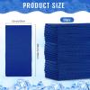 Hosuly 30 Pack Cooling Towels, 40"x12" Ice Breathable Chilly Sweat Rag Microfiber Workout Rags for Gym Towels for Neck and Face for Yoga Golf Sport Running(Dark Blue) view 2