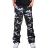 JEsilunmaMY Multi-Pocket Cargo Pants for Men Mid Waist Outdoor Military Army Cotton Pants Loose Slacks Hiking Camo Pants (Blue,30) view 1