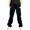 JEsilunmaMY Multi-Pocket Cargo Pants for Men Mid Waist Outdoor Military Army Cotton Pants Loose Slacks Hiking Camo Pants (Black,42) view 1