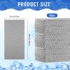 Hosuly 30 Pack Cooling Towels, 40"x12" Ice Breathable Chilly Sweat Rag Microfiber Workout Rags for Gym Towels for Neck and Face for Yoga Golf Sport Running(Light Gray) view 2