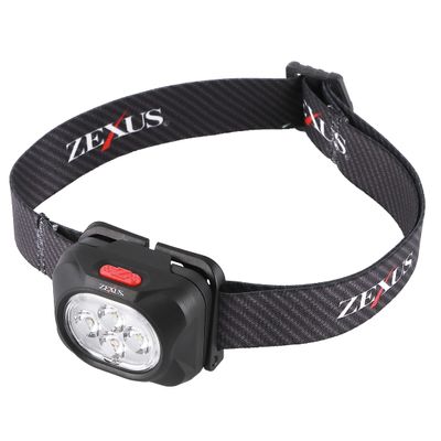 Fuji Lighter, ZEXUS LED Light, ZX-199 Hybrid Model (Maximum 620 Lumens, Main LED Lighting Time: Up to 46 Hours, White/Bulb Color)