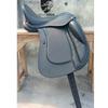 WILD RACE Leather Dressage Doubleflap Changeable Gullets Saddle (17.5", Black) view 1