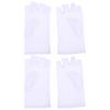 EXCEART Fingerless Mittens Fingerless Mittens 2 Pairs Unisex s Gloves Gloves Spandex Ice Silk Sunblock Summer Outdoor s
