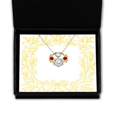 Regalo de San Valentine - para mi Novia, no me impora que pasen las horas, siemprre Quiero Estar a tu lado - Collar de Silver del Corazon