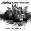 Schiek Sports Heavy Duty Wrist Wraps - Gym Workouts Wrist Support - Black Out Line Wrist Wraps view 4