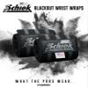 Schiek Sports Heavy Duty Wrist Wraps - Gym Workouts Wrist Support - Black Out Line Wrist Wraps view 4
