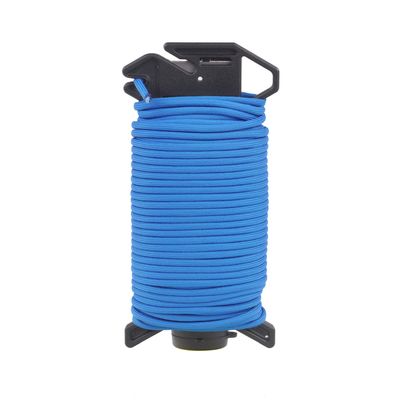 Atwood Rope MFG Ready Rope 550 Paracord 100 Feet 7-String Core Nylon Parachute Cord Outside Survival Gear Made in USA | Lanyards, Bracelets, Handle Wraps, Keychain (Blue)