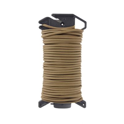 Atwood Rope MFG Ready Rope 550 Paracord 100 Feet 7-String Core Nylon Parachute Cord Outside Survival Gear Made in USA | Lanyards, Bracelets, Handle Wraps, Keychain (Coyote)