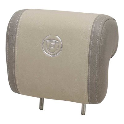 Premier Pontoon Boat Captains Seat Headrest | Beige Gray
