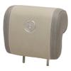 Premier Pontoon Boat Captains Seat Headrest | Beige Gray view 1