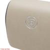 Premier Pontoon Boat Captains Seat Headrest | Beige Blue view 3