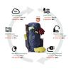 Gregory Jade 28L Women's Day Hiking Backpack, Ventilated Backpanel, Built-In Hydration Attachment for Bladder (Reservoir Not Included), Extra Small/Small, Moab Orange view 2