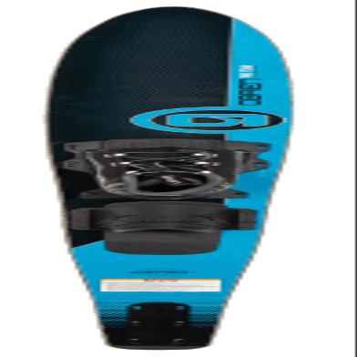 O'Brien Pro Tour Slalom Waterski w/Bindings, 68", Aqua