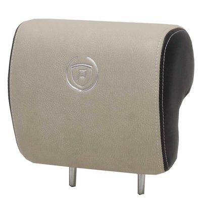 Premier Pontoon Boat Captains Seat Headrest | Beige Black