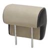 Premier Pontoon Boat Captains Seat Headrest | Beige Black view 2