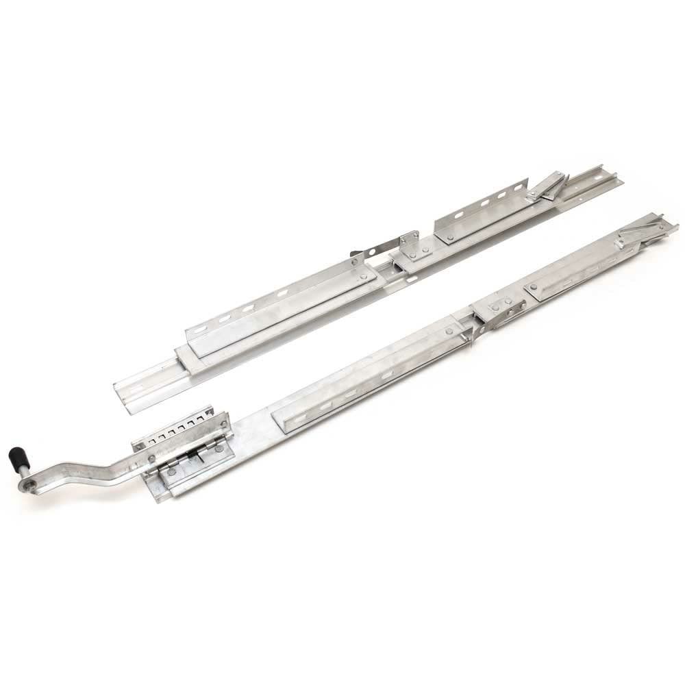 Boat Seat Slide WH70 / 7229983 | 37 x 2 3/4 Inch Aluminum (Set of 2)