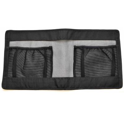 Boat Seat Back Storage | Black Mesh 28 x 14 Inch