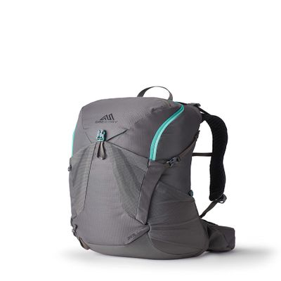 Gregory Jade 28L Women's Day Hiking Backpack, Ventilated Backpanel, Built-In Hydration Attachment for Bladder (Reservoir Not Included), Small/Medium, Mist Grey