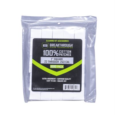 Allen Company Square Cotton Patch .1 X1 .1,000pc/Pk w/Plastic Try
