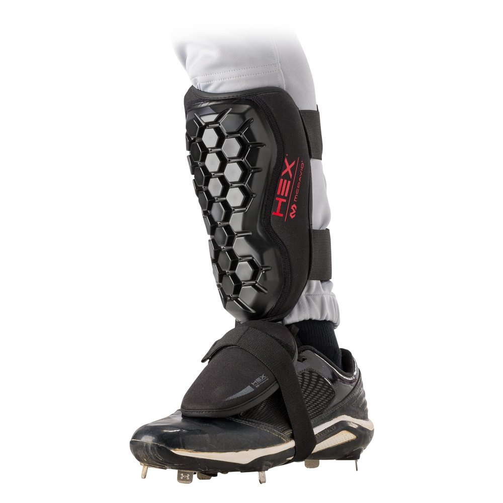 McDavid HEX High Impact Leg Guard Black L/XL