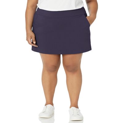Zac & Rachel Women's New Millennium Pull-On Skort, Navy Blazer, 12 US