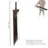 42.5" or 57" Final Version Fantasy PU Foam Zweihander Broad Sword with Inner Core for Video Game, Cosplay Costume Prop, Collection, Gift. view 2