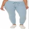 Marc New York by Andrew Marc Womens Ribbed Midweight Jogger (as1, Alpha, s, Regular, Regular, Water Blue) view 1