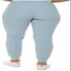 Marc New York by Andrew Marc Womens Ribbed Midweight Jogger (as1, Alpha, s, Regular, Regular, Water Blue) view 3