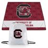 Picnic TIME NCAA South Carolina Gamecocks Impressa Picnic Blanket, Lightweight Beach Blanket, Machine Washable, Outdoor Blanket, (Red and White) view 1