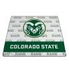 Picnic TIME NCAA Colorado State Rams Impressa Picnic Blanket, Lightweight Beach Blanket, Machine Washable, Outdoor Blanket, (Green and White) view 3