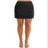 Zac & Rachel Women's New Millennium Pull-On Skort, Black, 10 view 2