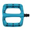 HT Components PA03A Nano P Platform Pedals, Body: Nylon, Spindle: Cr-Mo, 9/16'', Turquoise view 1