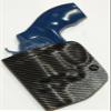 REVKEL Custom Kydex Molded IWB/AIWB Holster Compatible with Taurus 856 Revolver 2". Black Right Hand Draw. Hand Crafted in Texas, USA. view 1